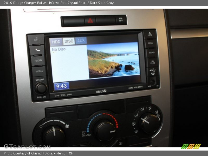 Inferno Red Crystal Pearl / Dark Slate Gray 2010 Dodge Charger Rallye