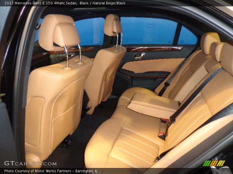 Black / Natural Beige/Black 2013 Mercedes-Benz E 350 4Matic Sedan