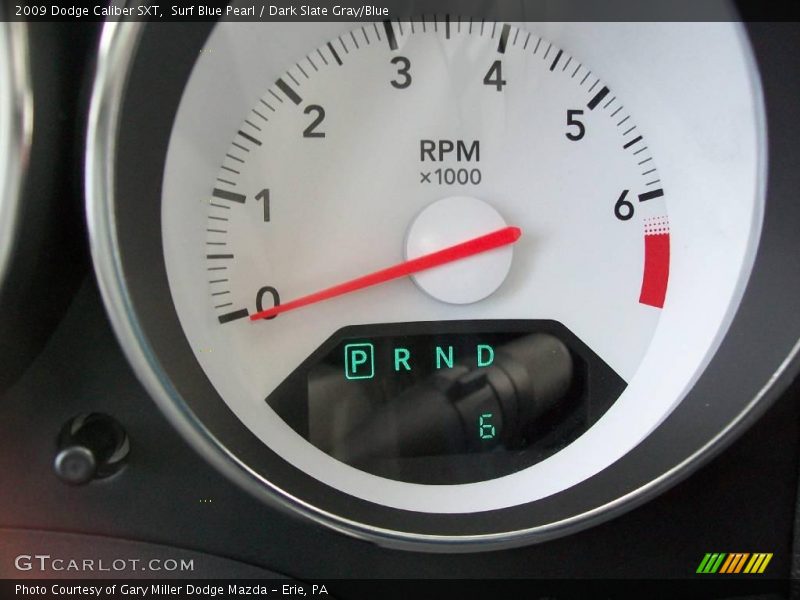 Surf Blue Pearl / Dark Slate Gray/Blue 2009 Dodge Caliber SXT