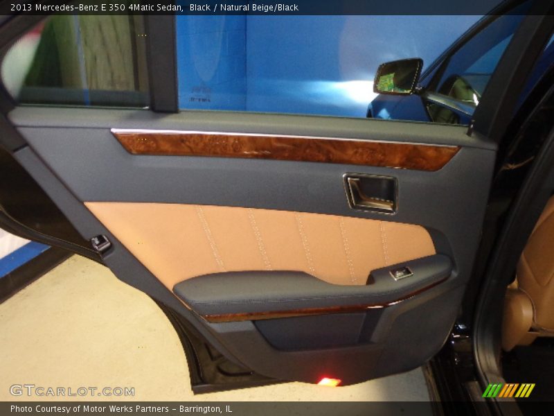 Black / Natural Beige/Black 2013 Mercedes-Benz E 350 4Matic Sedan