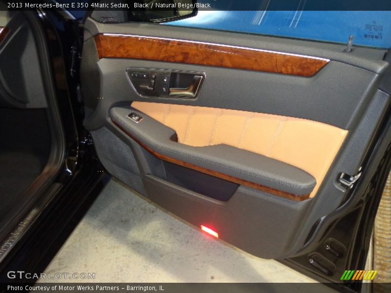 Black / Natural Beige/Black 2013 Mercedes-Benz E 350 4Matic Sedan