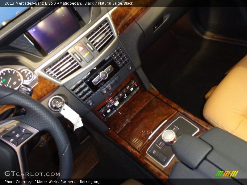 Black / Natural Beige/Black 2013 Mercedes-Benz E 350 4Matic Sedan