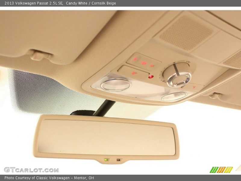 Controls of 2013 Passat 2.5L SE