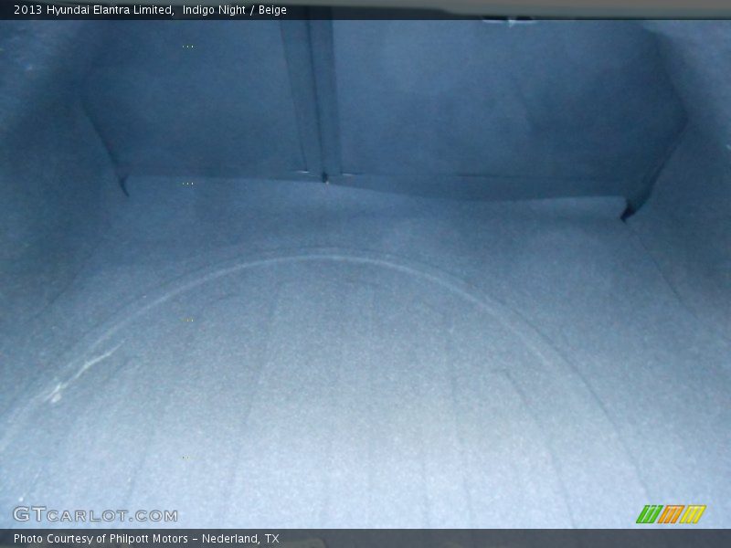 Indigo Night / Beige 2013 Hyundai Elantra Limited