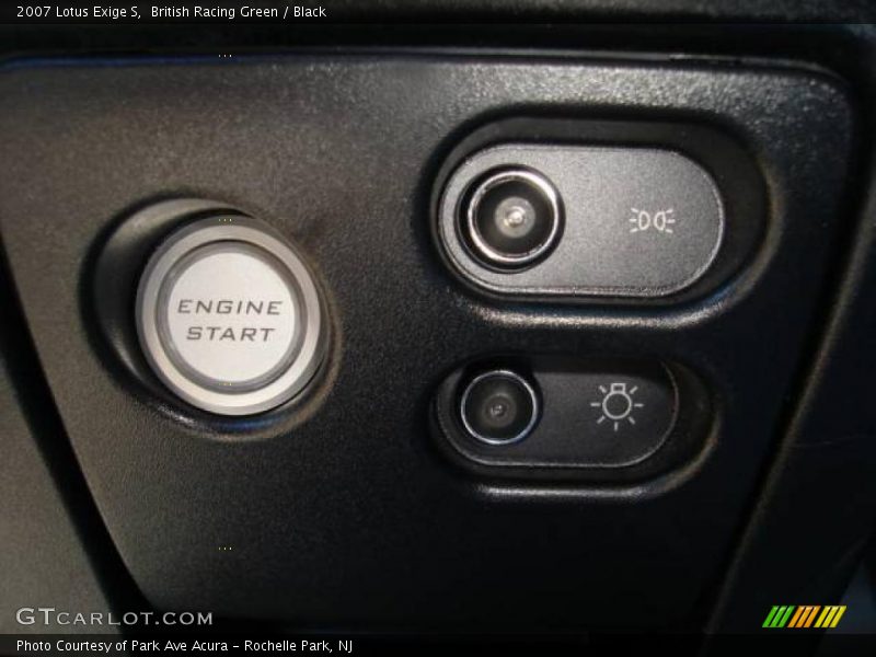 Controls of 2007 Exige S
