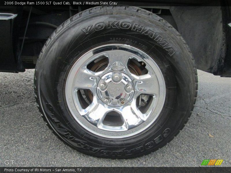 Black / Medium Slate Gray 2006 Dodge Ram 1500 SLT Quad Cab