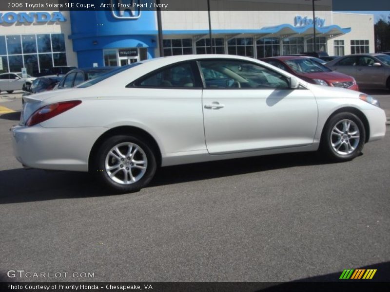 Arctic Frost Pearl / Ivory 2006 Toyota Solara SLE Coupe