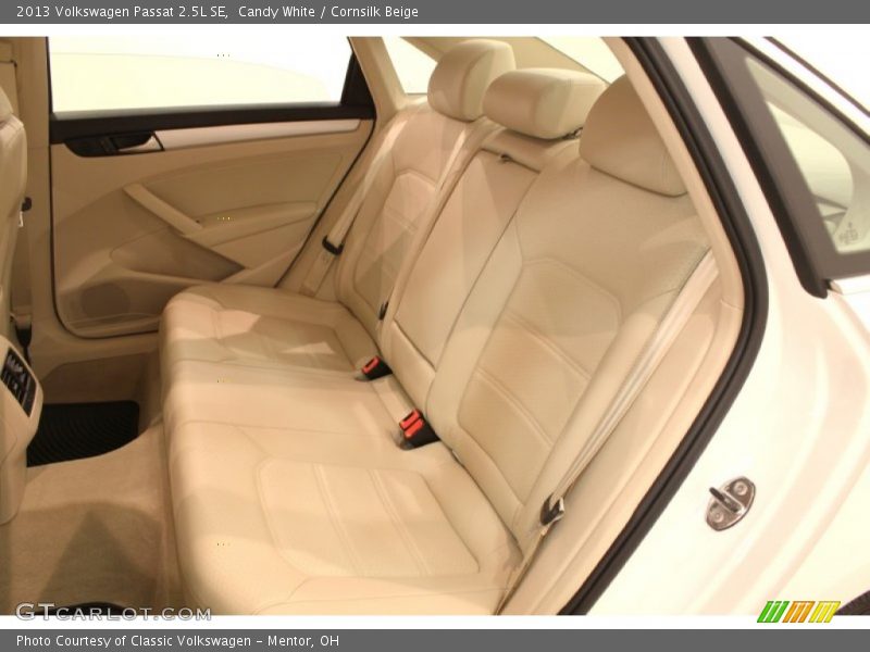Candy White / Cornsilk Beige 2013 Volkswagen Passat 2.5L SE