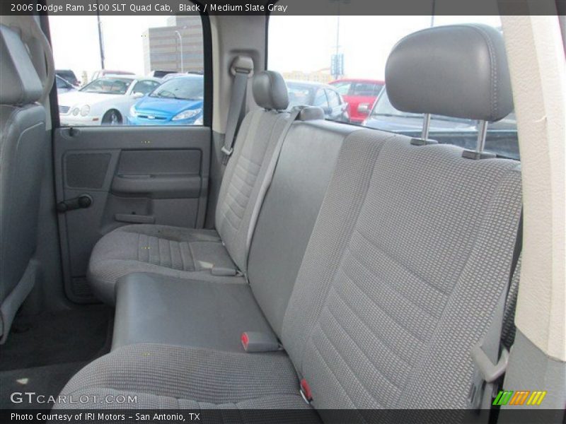 Black / Medium Slate Gray 2006 Dodge Ram 1500 SLT Quad Cab
