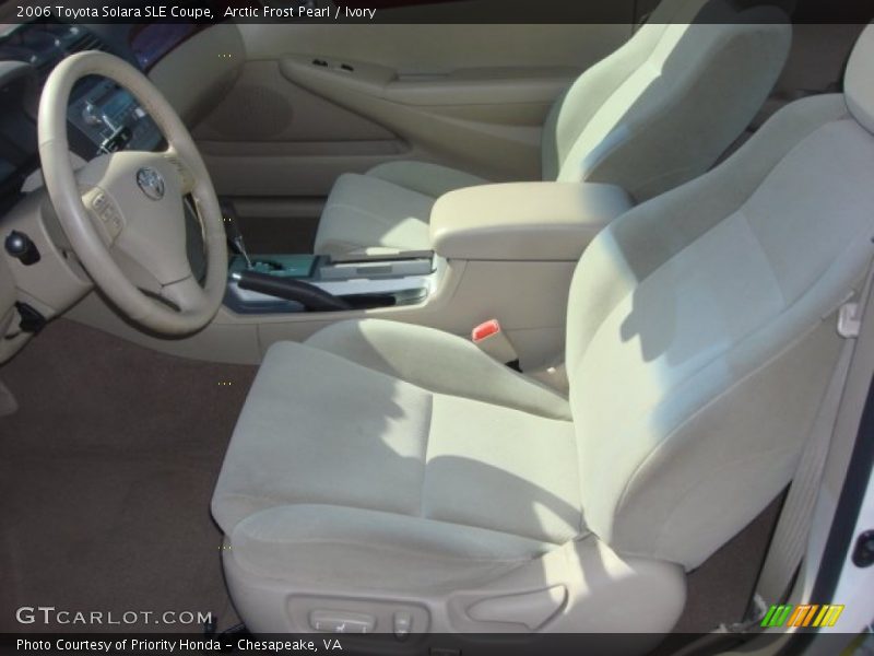 Arctic Frost Pearl / Ivory 2006 Toyota Solara SLE Coupe