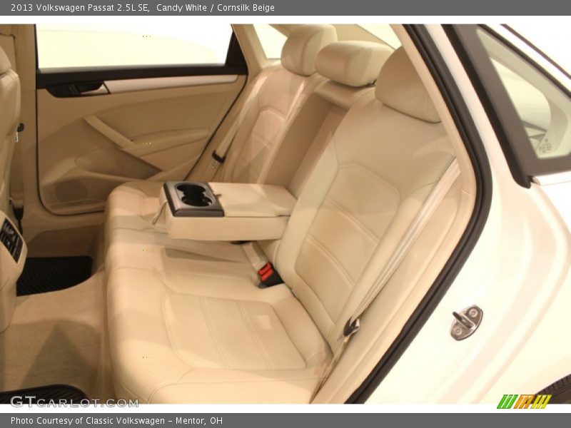 Candy White / Cornsilk Beige 2013 Volkswagen Passat 2.5L SE