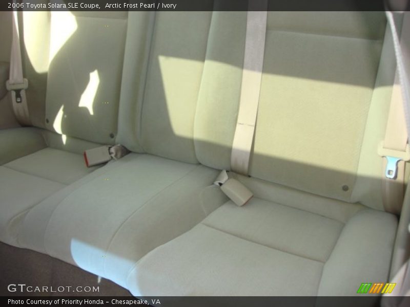Arctic Frost Pearl / Ivory 2006 Toyota Solara SLE Coupe