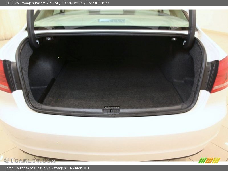  2013 Passat 2.5L SE Trunk