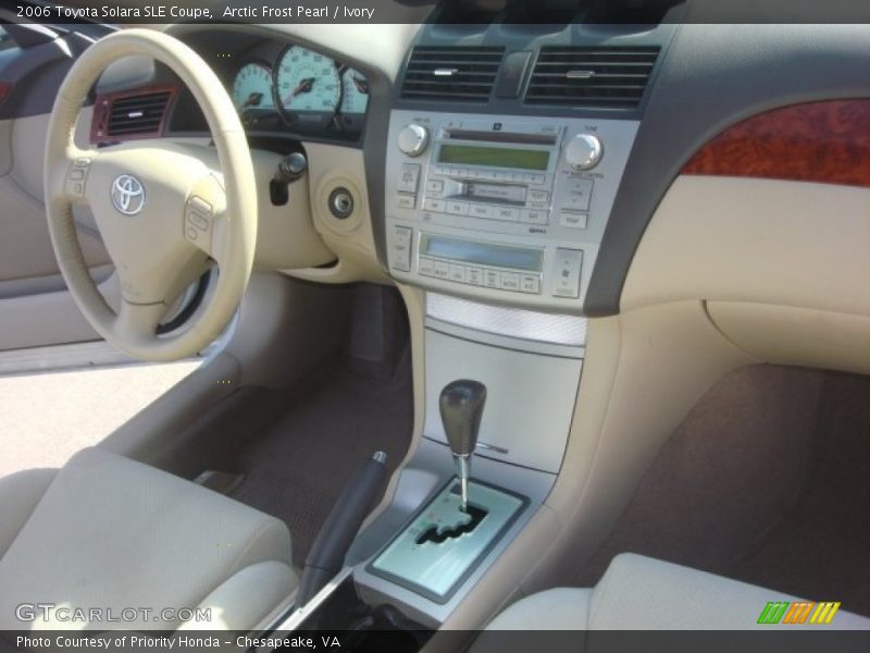 Arctic Frost Pearl / Ivory 2006 Toyota Solara SLE Coupe