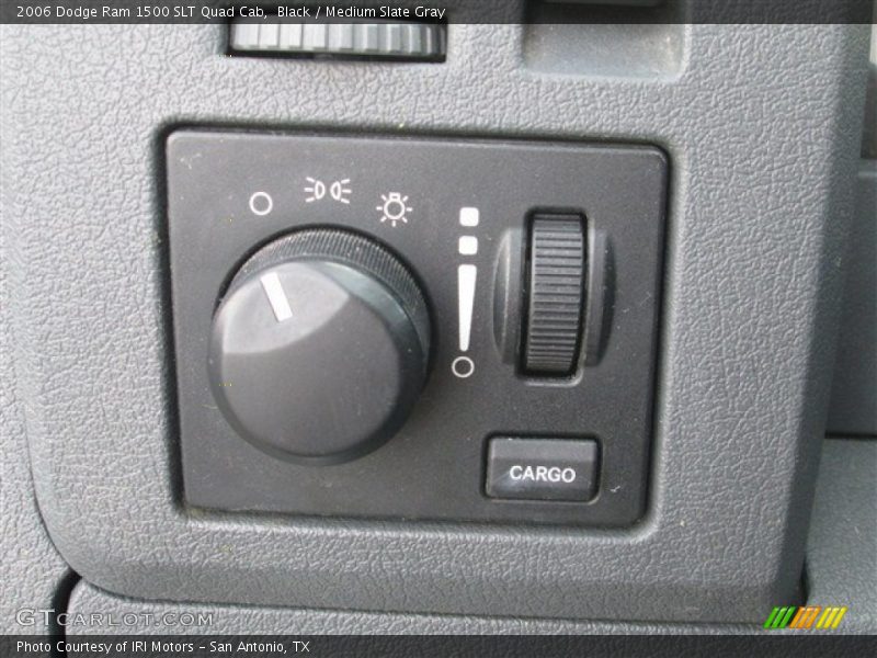 Black / Medium Slate Gray 2006 Dodge Ram 1500 SLT Quad Cab