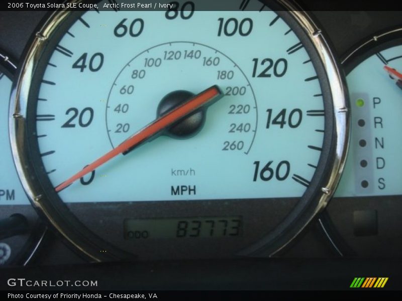 Arctic Frost Pearl / Ivory 2006 Toyota Solara SLE Coupe