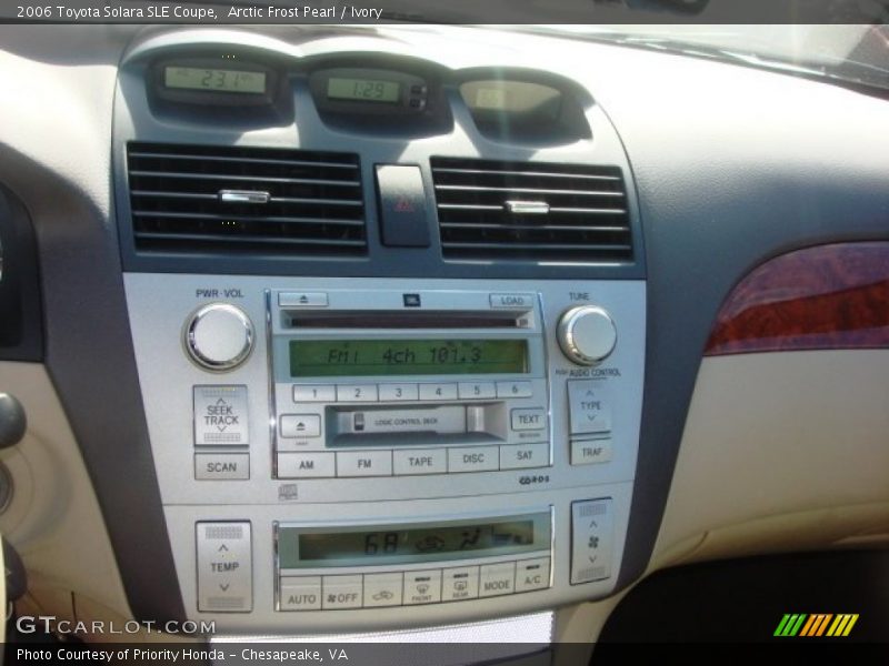 Arctic Frost Pearl / Ivory 2006 Toyota Solara SLE Coupe