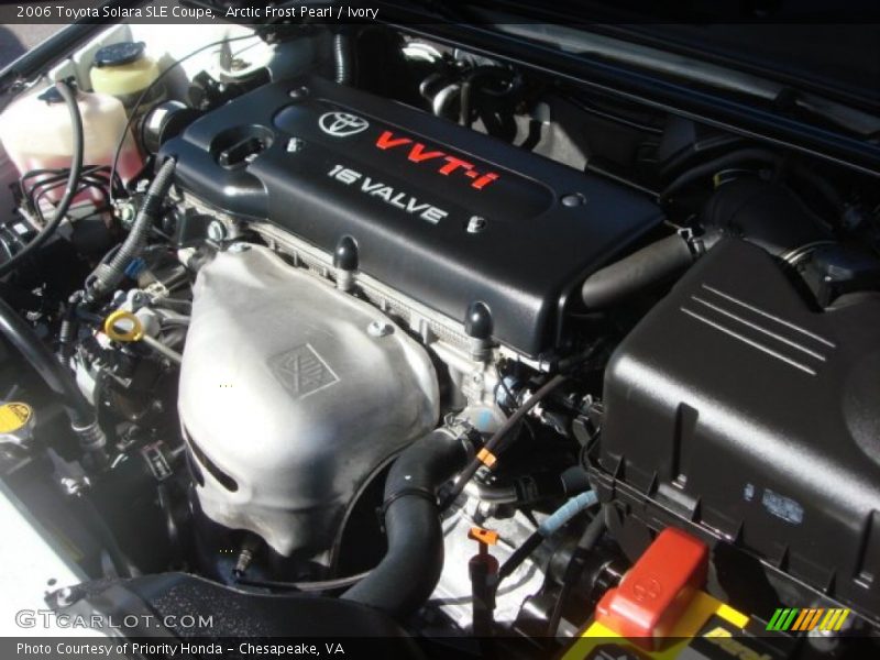 Arctic Frost Pearl / Ivory 2006 Toyota Solara SLE Coupe