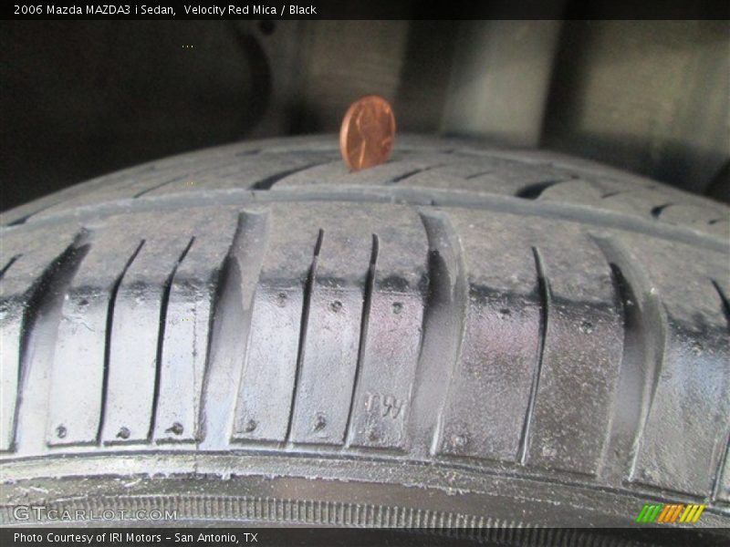 Velocity Red Mica / Black 2006 Mazda MAZDA3 i Sedan