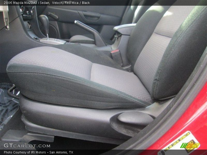 Velocity Red Mica / Black 2006 Mazda MAZDA3 i Sedan