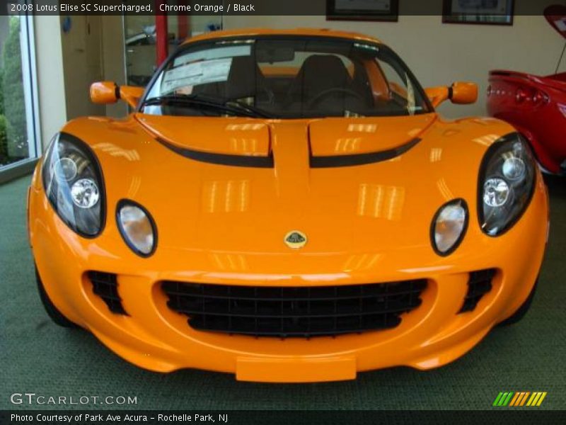 Chrome Orange / Black 2008 Lotus Elise SC Supercharged