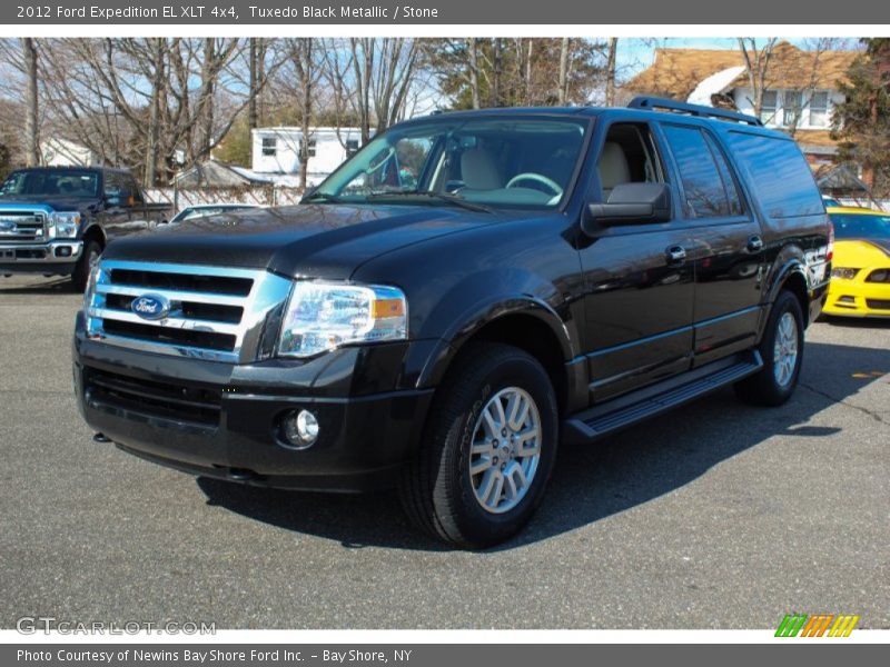 Tuxedo Black Metallic / Stone 2012 Ford Expedition EL XLT 4x4