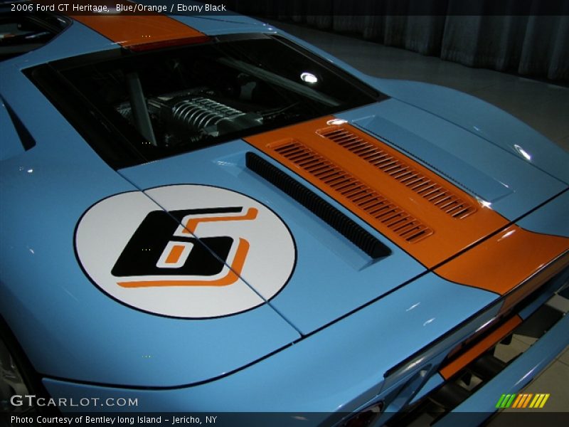 Blue/Orange / Ebony Black 2006 Ford GT Heritage