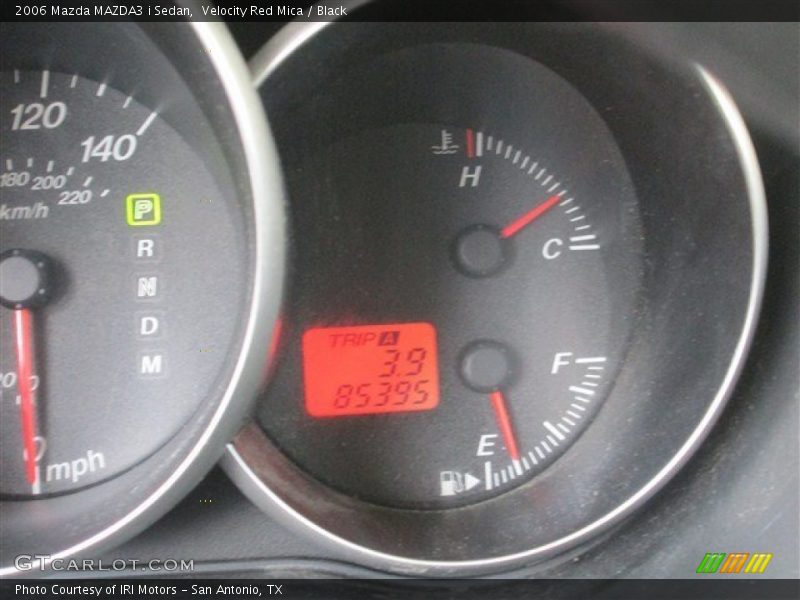 Velocity Red Mica / Black 2006 Mazda MAZDA3 i Sedan