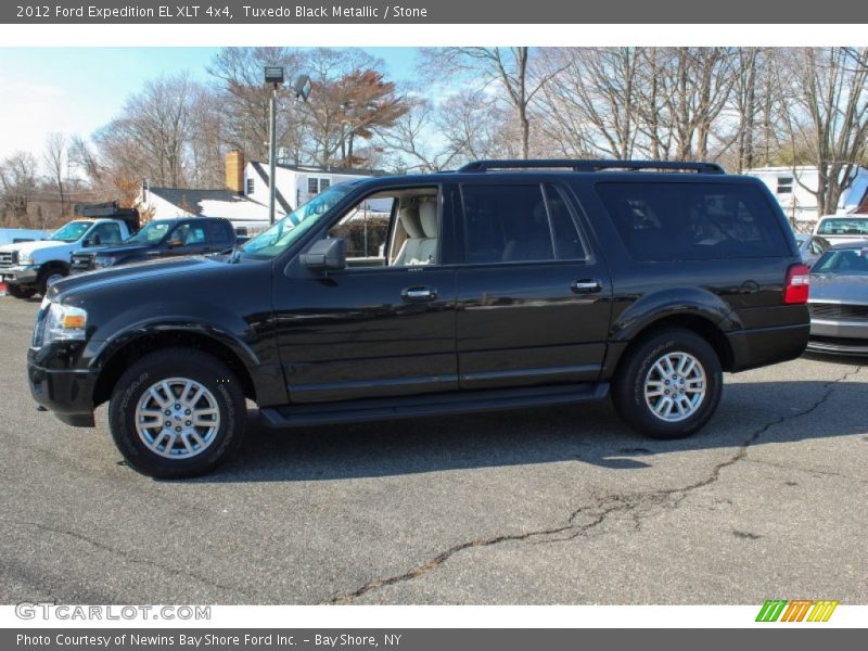 Tuxedo Black Metallic / Stone 2012 Ford Expedition EL XLT 4x4