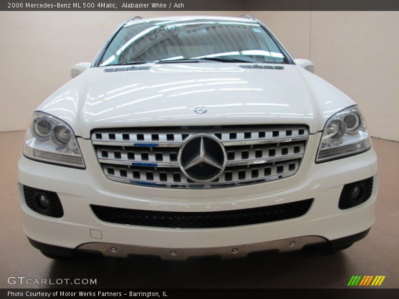 Alabaster White / Ash 2006 Mercedes-Benz ML 500 4Matic