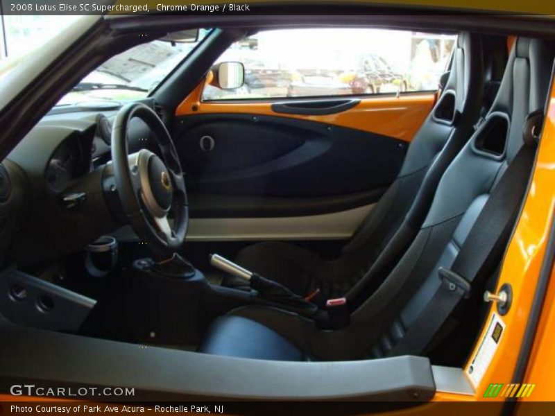  2008 Elise SC Supercharged Black Interior