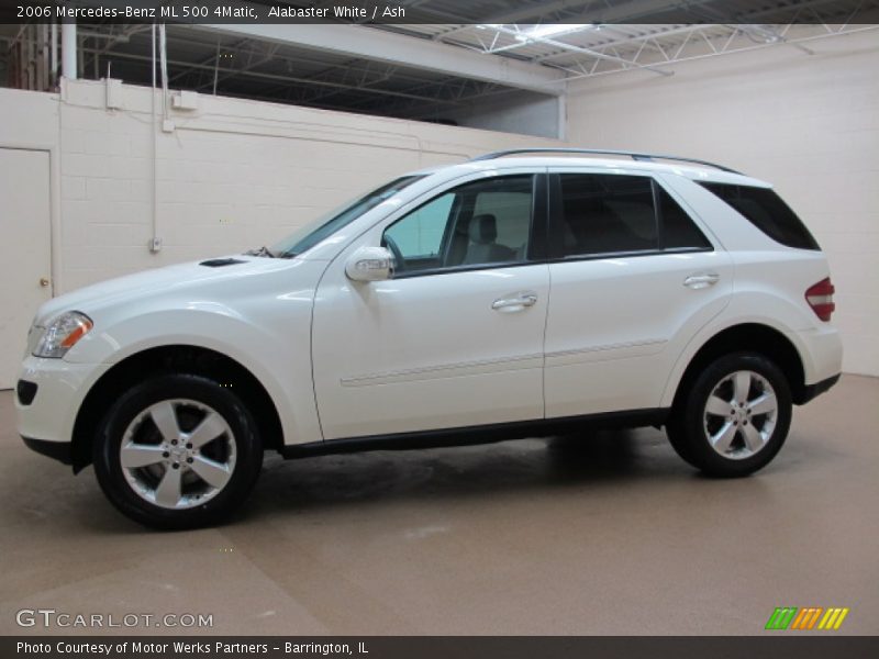 Alabaster White / Ash 2006 Mercedes-Benz ML 500 4Matic