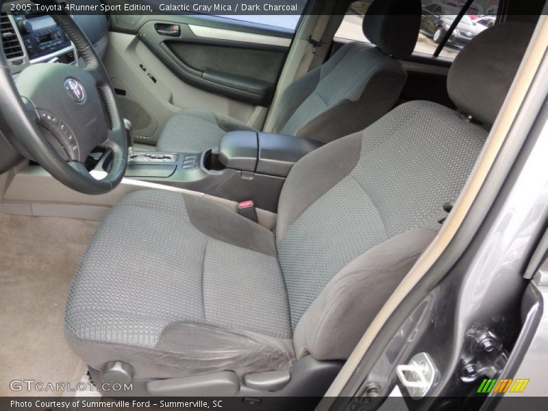  2005 4Runner Sport Edition Dark Charcoal Interior