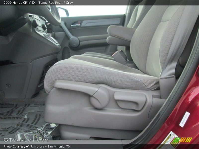 Tango Red Pearl / Gray 2009 Honda CR-V EX