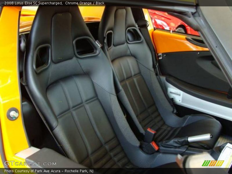  2008 Elise SC Supercharged Black Interior