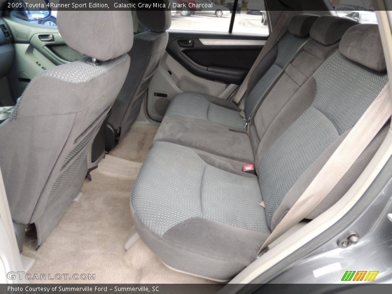 Rear Seat of 2005 4Runner Sport Edition