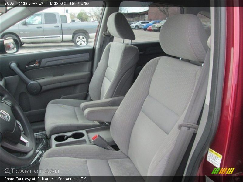 Tango Red Pearl / Gray 2009 Honda CR-V EX