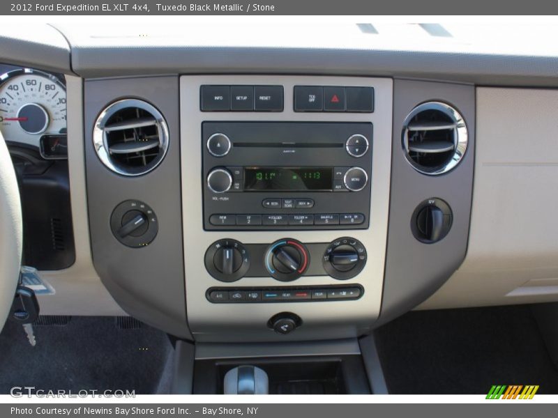 Tuxedo Black Metallic / Stone 2012 Ford Expedition EL XLT 4x4
