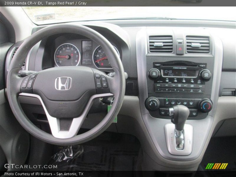 Tango Red Pearl / Gray 2009 Honda CR-V EX