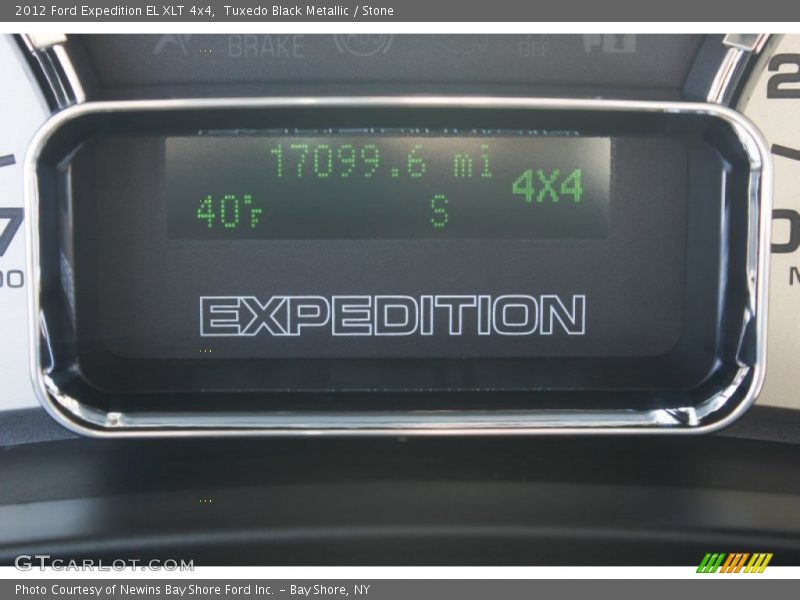 Tuxedo Black Metallic / Stone 2012 Ford Expedition EL XLT 4x4