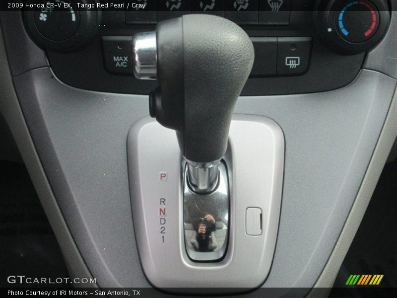Tango Red Pearl / Gray 2009 Honda CR-V EX