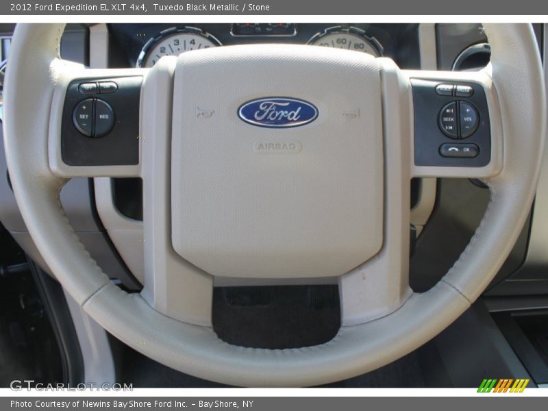 Tuxedo Black Metallic / Stone 2012 Ford Expedition EL XLT 4x4