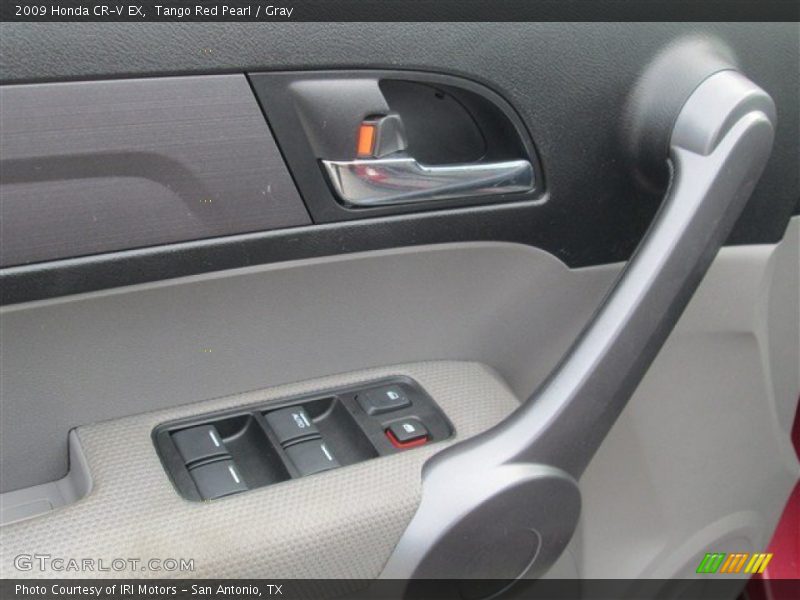 Tango Red Pearl / Gray 2009 Honda CR-V EX