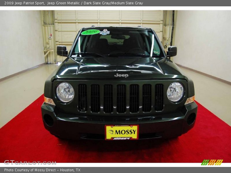 Jeep Green Metallic / Dark Slate Gray/Medium Slate Gray 2009 Jeep Patriot Sport