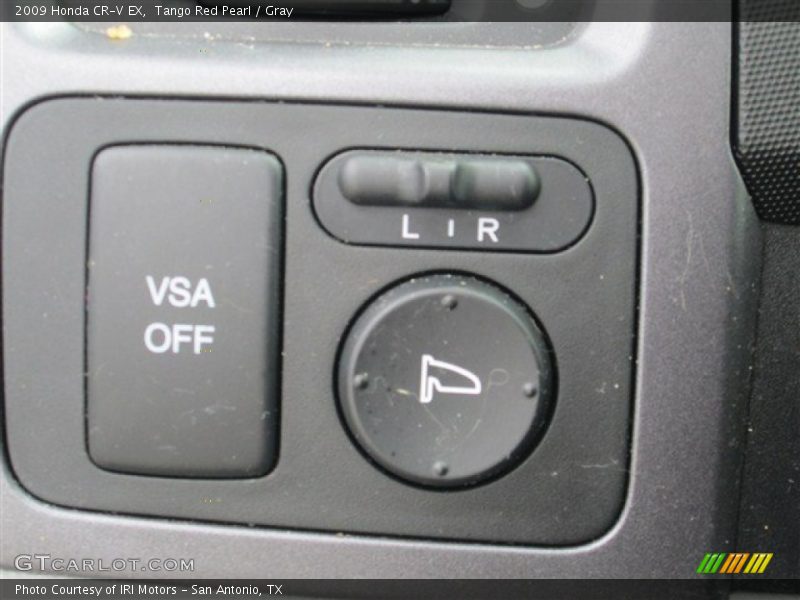 Tango Red Pearl / Gray 2009 Honda CR-V EX