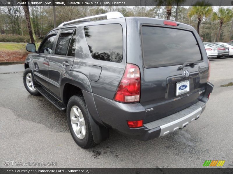Galactic Gray Mica / Dark Charcoal 2005 Toyota 4Runner Sport Edition