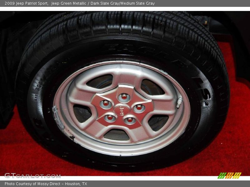 Jeep Green Metallic / Dark Slate Gray/Medium Slate Gray 2009 Jeep Patriot Sport