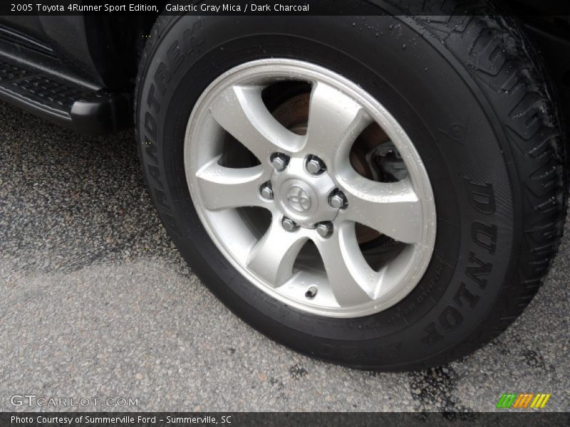 Galactic Gray Mica / Dark Charcoal 2005 Toyota 4Runner Sport Edition