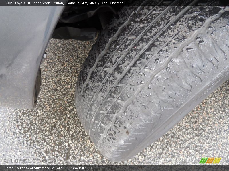 Galactic Gray Mica / Dark Charcoal 2005 Toyota 4Runner Sport Edition