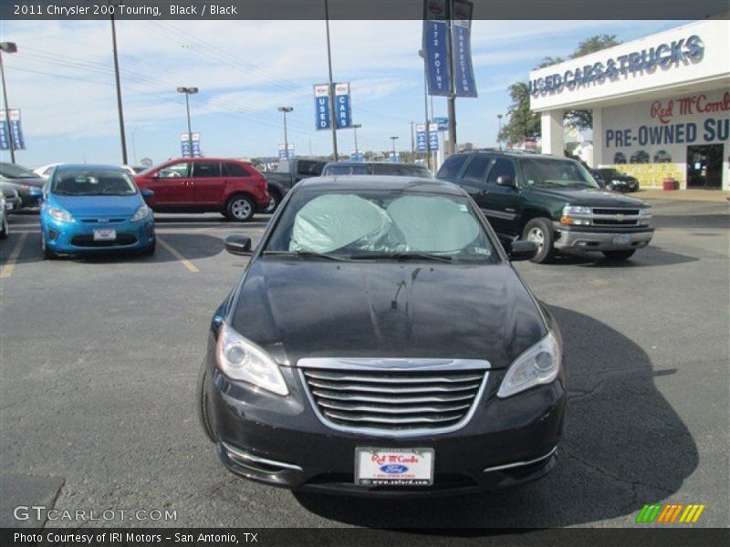 Black / Black 2011 Chrysler 200 Touring